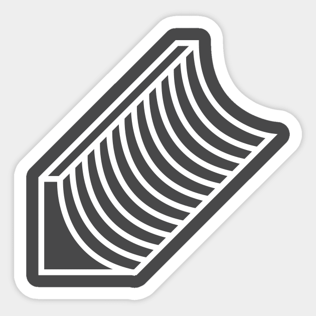 Quarterpipe Sticker by samellisdesign